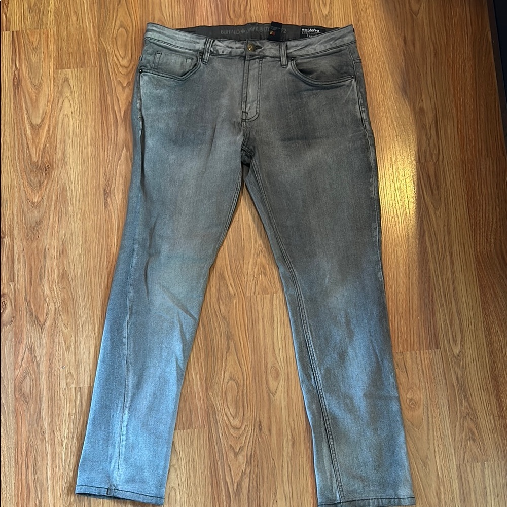 Buffalo David Bitton Gray Slim Jeans Modern Fit